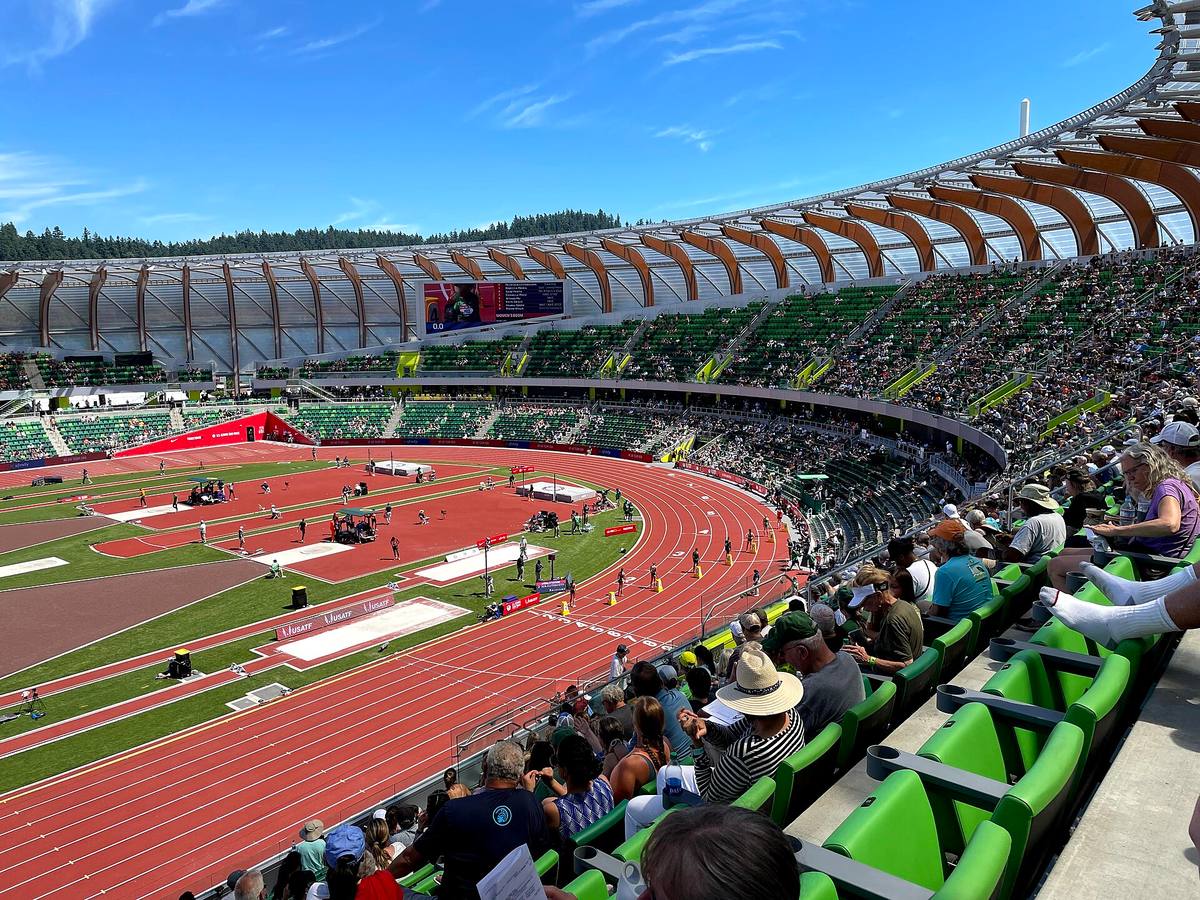 The new Hayward Field